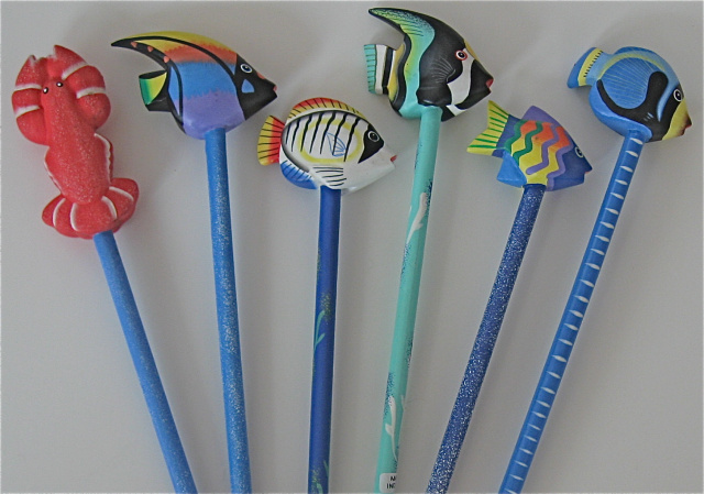 Fish Pencils (price per item)