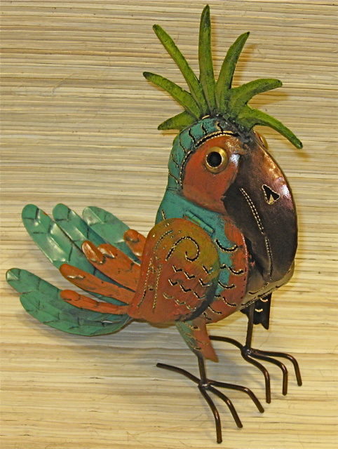 Metal Cocatoo Lantern
